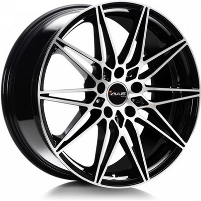 AVUS AC-MB5 8x18 5x112 ET35 black polished