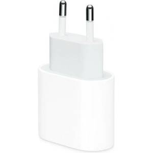 Planet Tech Адаптер съвместим с Apple iPhone, 20W, USB Type-C (20W White)
