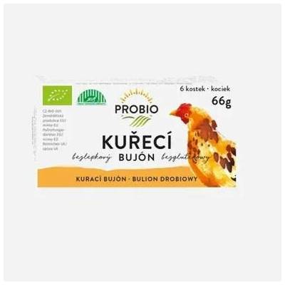 PROBIO Bujón kuřecí BIO kostky 6 x 66 g