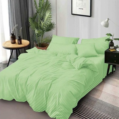 EmonaMall Едноцветно спално бельо EmonaMall, 6 части - Модел S18629 (S18629-3333g9-18)