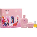 ALFAPARF Milano Semi di Lino Moisture Holiday Kit подаръчен комплект за интензивна хидратация 3 бр