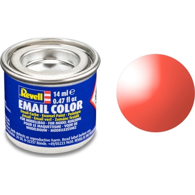 Revell Farba ENAMEL 731 Červená prehľadná Red Clear 14ml