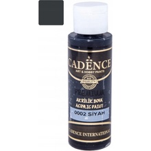 Cadence Premium Akrylová farba čierna 70 ml