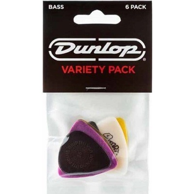 Dunlop PVP117 Bass Pick Variety 6 Pack