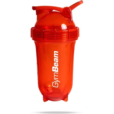 GymBeam Шейкър Tritan Clear Orange 500 ml