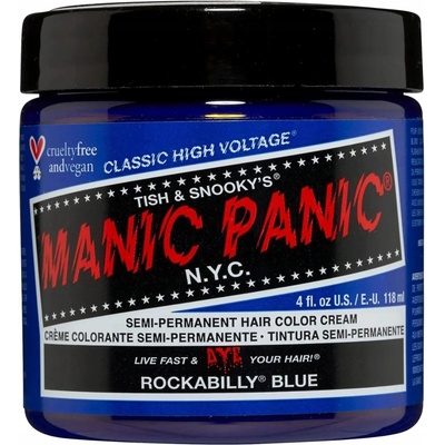 Manic Panic Barva na vlasy Rockabilly Blue 118 ml