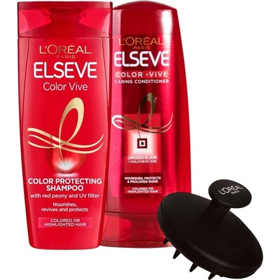 L'Oréal L'Oréal Elseve Комплект Color Vive - Шампоан и Балсам за боядисана коса, 250 + 200 ml
