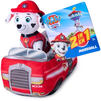 Spin Master PAW Patrol PAW PLH 2in1 Rescue Plush Marshall GML