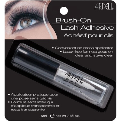 Ardell Brush On Lash Adhesive lepidlo na přírodní a umělé řasy bez latexu čiré 5 g – Zbozi.Blesk.cz