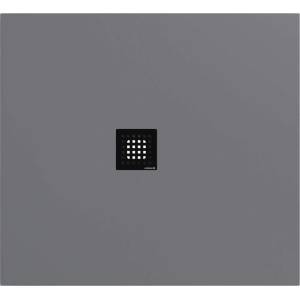 POLYSAN Flexia - Душ корито 110x100 см, матово сиво 72922.31 (72922.31)