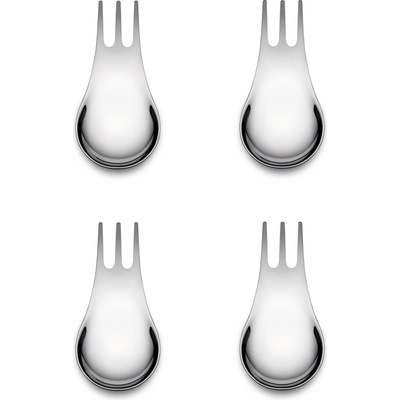 Alessi Многофункционални прибори за хранене Moscardino 4 бр (GIMR01S4)