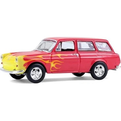 GreenLight Volkswagen Type 3 Panel Van 1963 červená 1:64