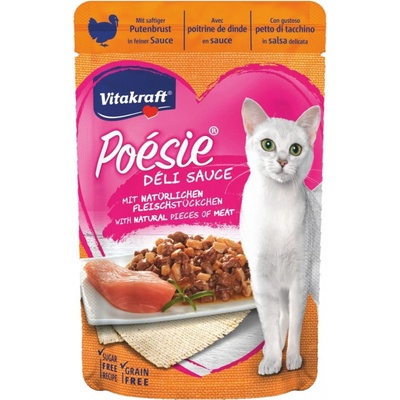 Vitakraft Poésie DéliSauce morčacie prsia v omáčke 85 G