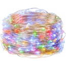 SPRINGOS LED reťaz Nano 1 m 10 LED 2x AA multicolor