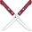 Dellinger Нож за пържоли EASY, 10 см, червен, Dellinger (DNGR8595705404670)