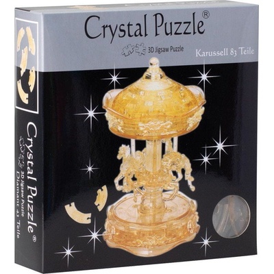 HCM Kinzel 3D Crystal puzzle Kolotoč 83 ks