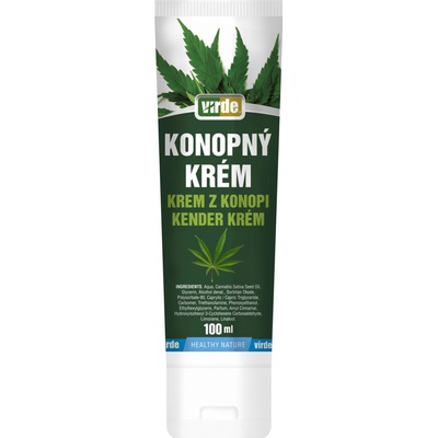 Virde konopný krém kĺbová masť 100 ml