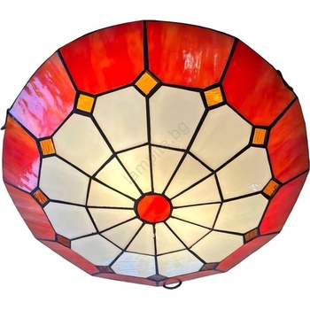 Brilagi - Tiffany витражна плафониера SIENNA 2x E27, макс. 60 W, 230 V, Ø 40 см (BG4388)