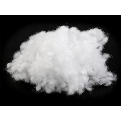 Výplň - guličky z dutého vlákna 520 g - biela