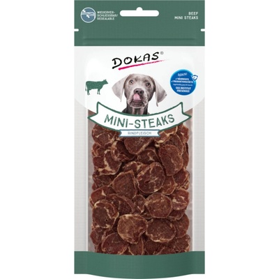 Dokas Mini Steak s Hovädzím Mäsom a Treskou 50 g
