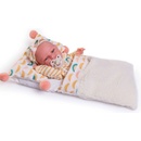 Antonio Juan Realistické miminko holčička Clara ve spacím pytli od Recién Nacida Baby Clara con saquito de soles