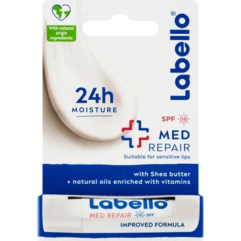 Beiersdorf Labello Med Repair балсам за устни 4.8 г