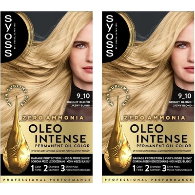 Syoss Oleo Intense barva na vlasy Světlá blond 9-10 x 2