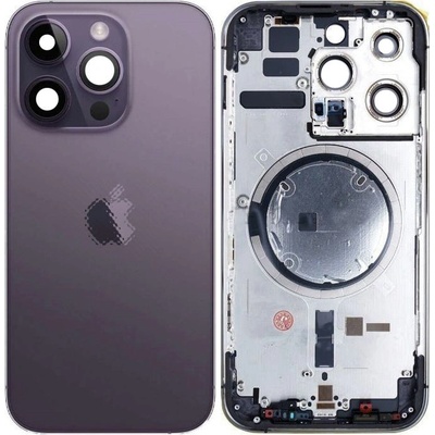 Kryt Apple iPhone 14 Pro - Zadní Housing (Deep Purple), Deep Purple