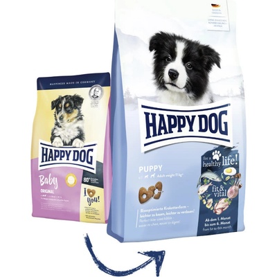 Happy Dog Sensible Puppy Salmon & Potato 4 kg