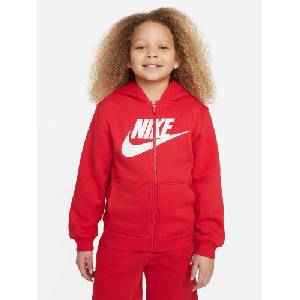 Nike Суитшърт k nsw club flc hd fz ls hbr (fd2990-657)
