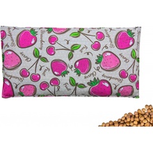 VFstyle nahrievací vankúšik s čerešňovými kôstkami 30x15 cm Fruit