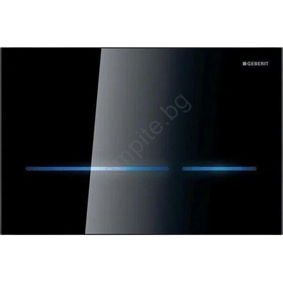 Geberit 116.090. SG. 6- Безконтактен бутон за промиване Sigma80 24, 7x16, 4 cm IP45 черен (GB0084)