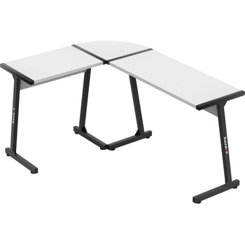 Image 1 of Huzaro Ъглово геймърско бюро Huzaro HERO 6.0 RGB, 147/112/74 см - Бяло (HZ-HERO 6.0 RGB WHITE)