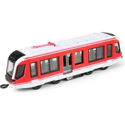 Rappa Метална трамвайна количка червена 20 см