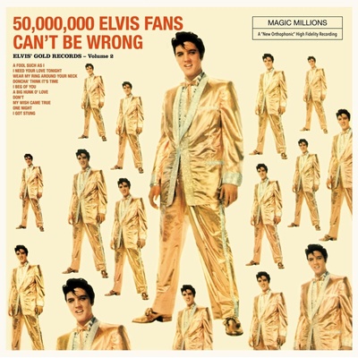 Elvis Presley - 50, 000, 000 Elvis Fans Can't Be Wrong (Limited Edition) (180 g) (LP) (8436544170268)