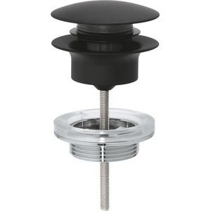 GROHE Клик - клак изпразнител за мивка, phantom black (29510KF0)