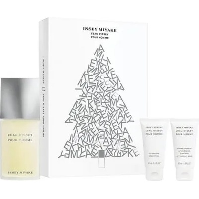 Issey Miyake Комплект за мъже Issey Miyake L`Eau d`Issey - Eau de Toilette 125 мл + Афтършейв балсам 50 мл + Душ гел 50 мл