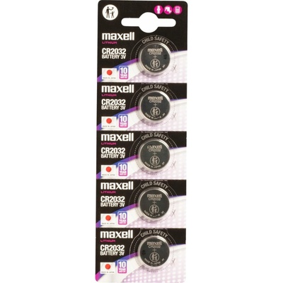 MAXELL CR2032 5 ks 4902580131258