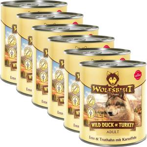 Wolfsblut Консерва Wolfsblut Wild Duck & Turkey 6 x 800 г