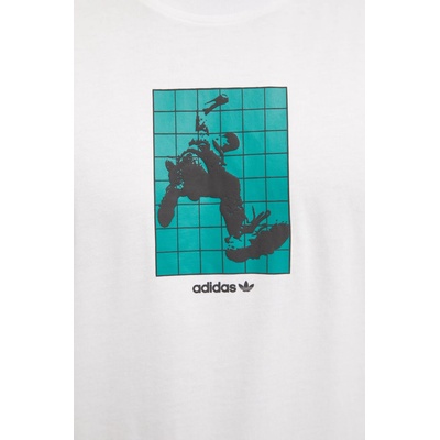 adidas Originals Памучна тениска adidas Originals GRFX Tee в бежово с апликация IZ4839 (IZ4839)