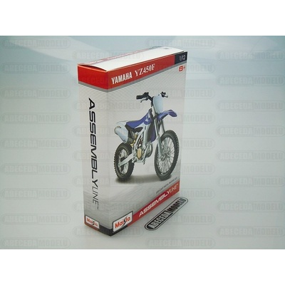 Maisto Model Yamaha YZ450F KIT 1:12