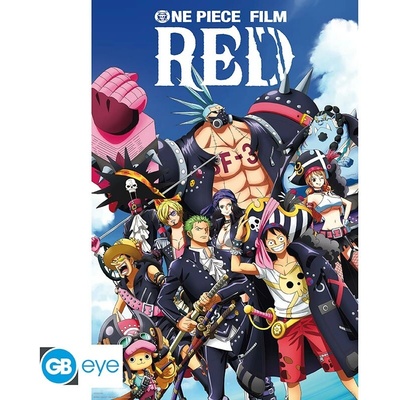 GB eye Maxi Plakát - ONE PIECE: RED Full Crew 91,5 x 61 cm, GBYDCO193