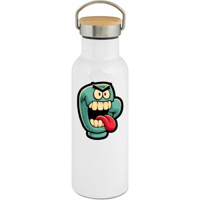 123TRIKO termoska Zuřivá pěst, vtipný tisk 500 ml