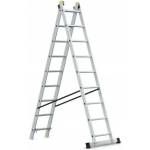 AWTools Алуминиева сгъваема стълба AWTools AW23072/ 2х9 (AW23072)