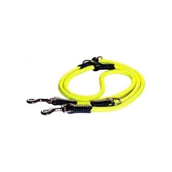 Rogz - Rope Multi Purpose Lead Large - Повод за кучета с удължаване 12мм / 2метра. /жълт