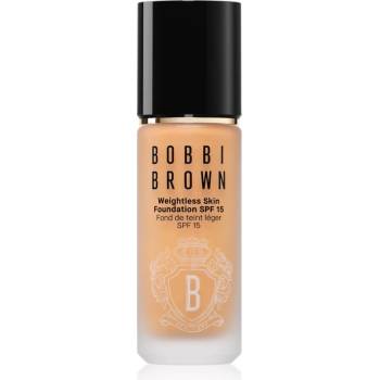 Bobbi Brown Weightless Skin Foundation SPF 15 дълготраен фон дьо тен с хидратиращ ефект цвят Honey 30ml