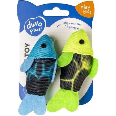 Duvo+ Ryba s catnipom 2ks 10 x 5 x 3 cm