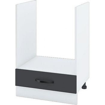 ИРИМ Долен кухненски шкаф за вградена фурна Сити БФ-Карбон мат-11-36 60 см