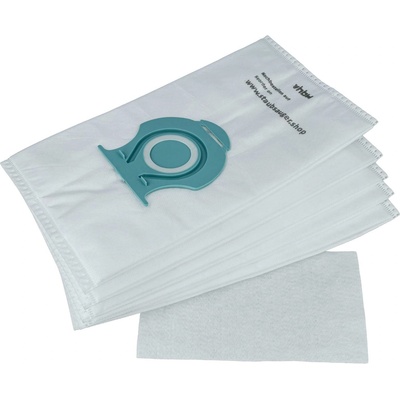 VHBW Комплект торбички + филтър за прахосмукачка Miele CO XXL, TU XXL, микрофибър, 5+1 броя (889005762)