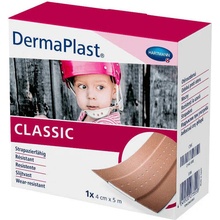 DermaPlast Classic, 6 cm x 5 m textilní s polštářkem